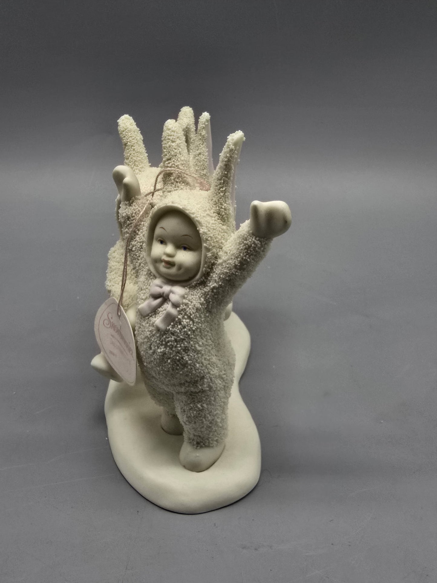 Department 56 Snowbunnies Figurine – Three Bunnies in a Row (1994)