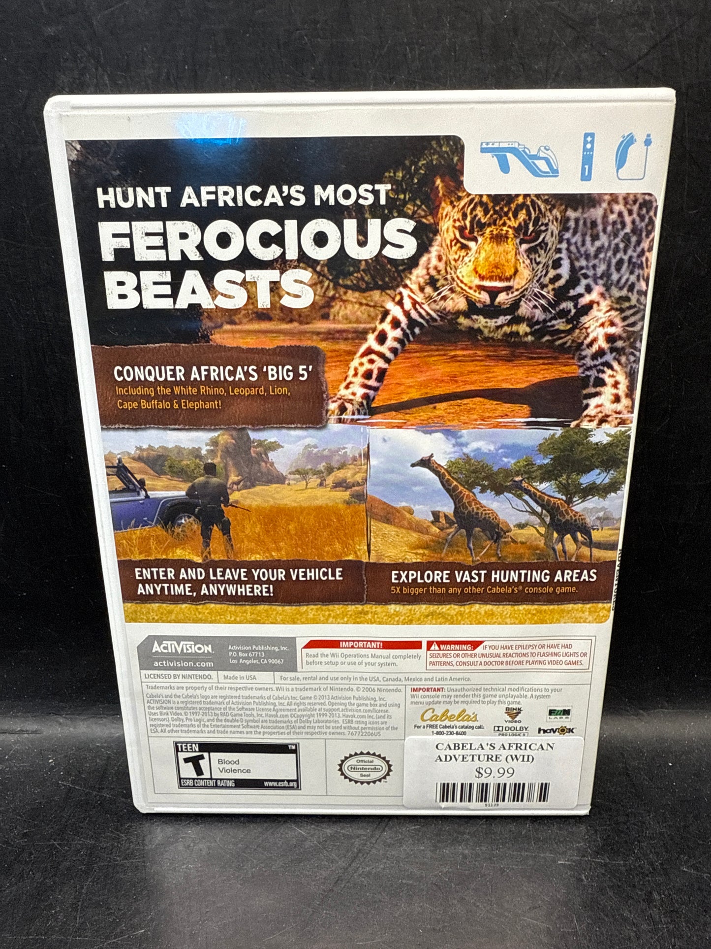 CABELA'S AFRICAN ADVETURE (WII)