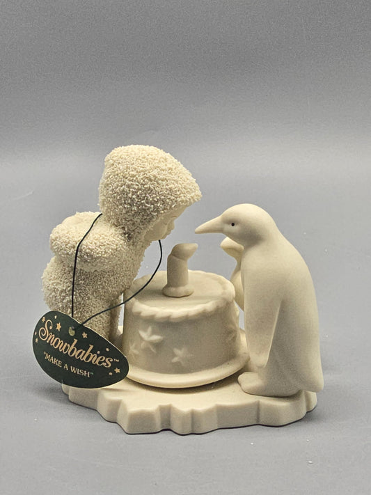 Department 56 Snowbabies Figurine – Birthday Wishes with Penguins