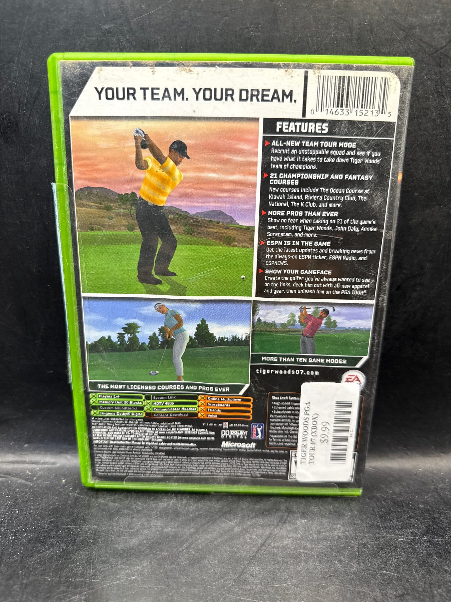 TIGER WOODS PGA TOUR 07 (XBOX)