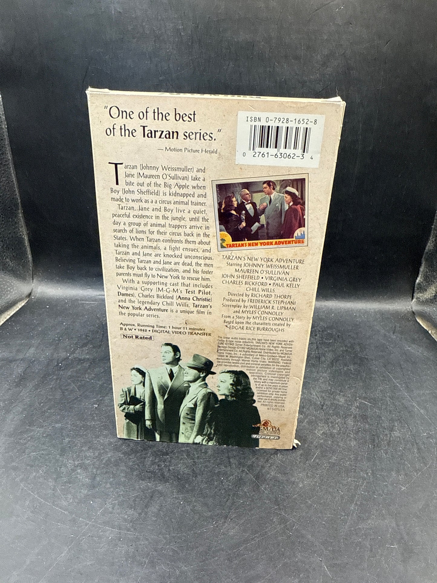 TARZAN'S NEW YORK ADVENTURE VHS (1942)