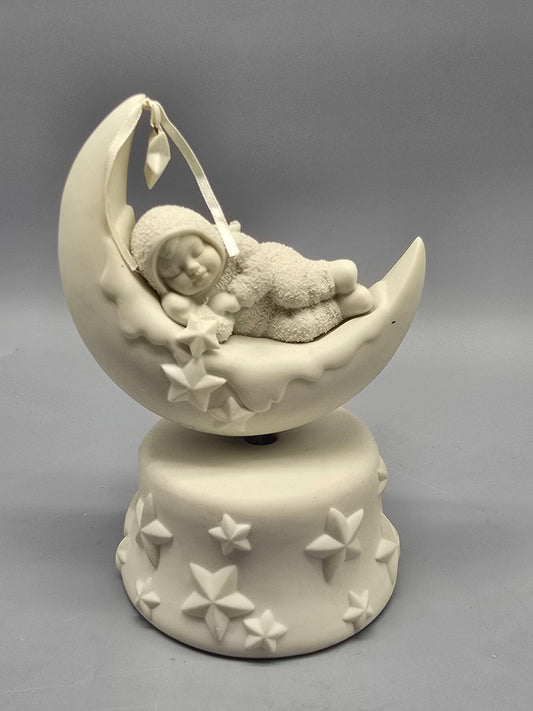 Department 56 Snowbabies Figurine – Sleeping on the Moon Musical Piece