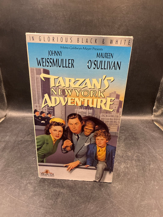 TARZAN'S NEW YORK ADVENTURE VHS (1942)