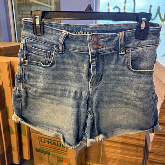 MAURICES WOMEN'S JEAN SHORTS SZ 2