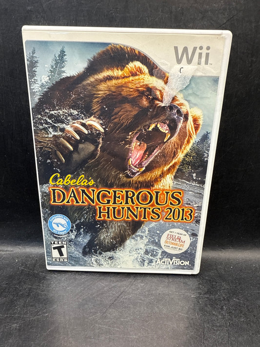 CABELA'S DAGEROUS HUNTS 2013 (WII)